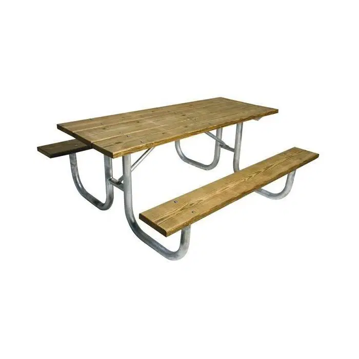 6-Ft. Heavy Duty Wooden Picnic Table