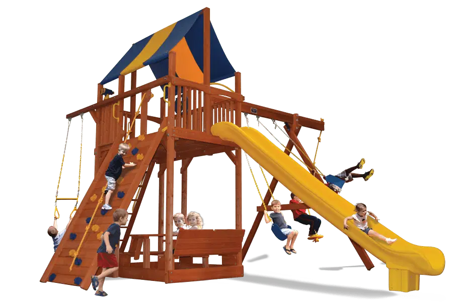 Extreme Fort Combo 2 w/ Premier Picnic Table - 33A
