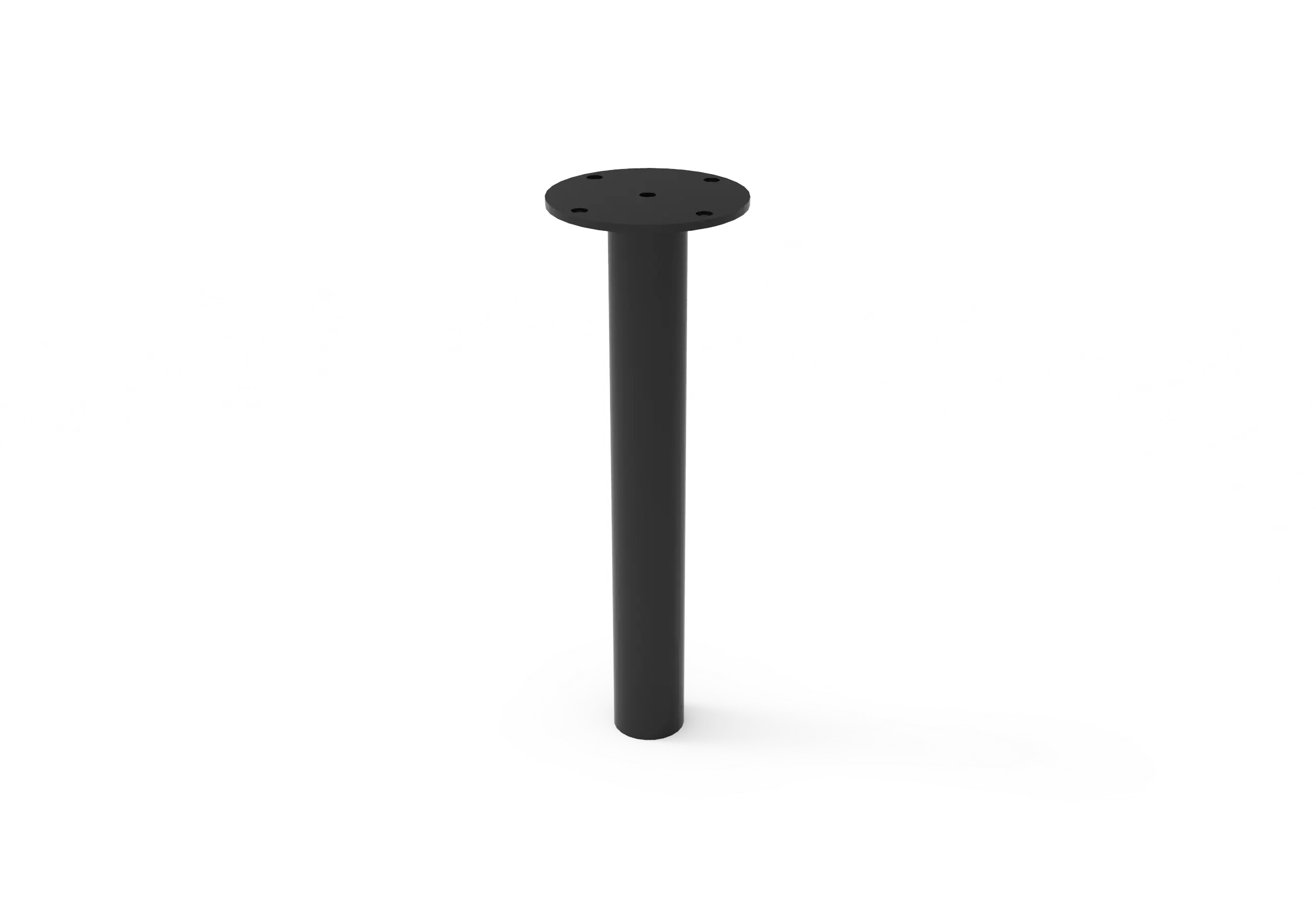 Trash Receptacle Inground Mount