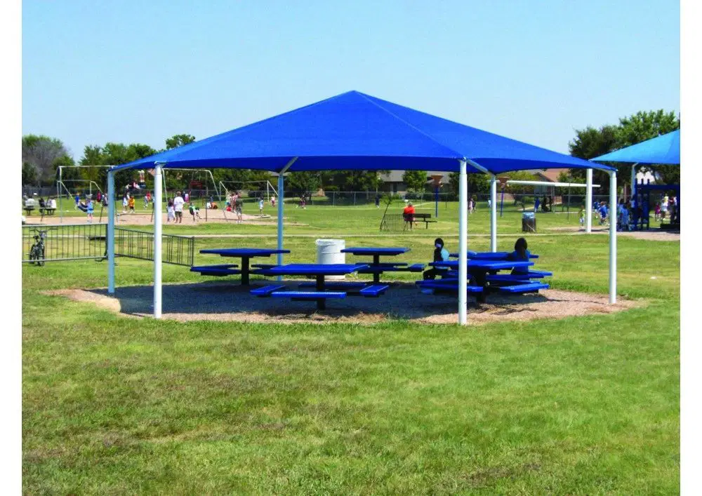 Hexagon Fabric Shade