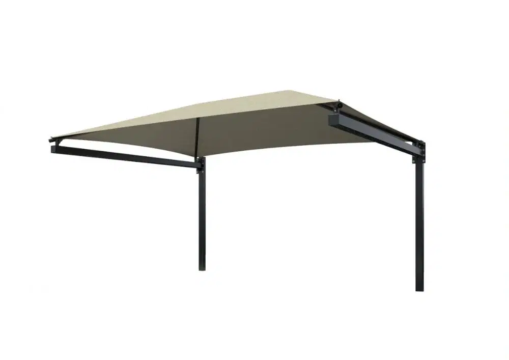 10 feet Entrance Height Bleacher Series Hanging Cantilever Fabric Shade