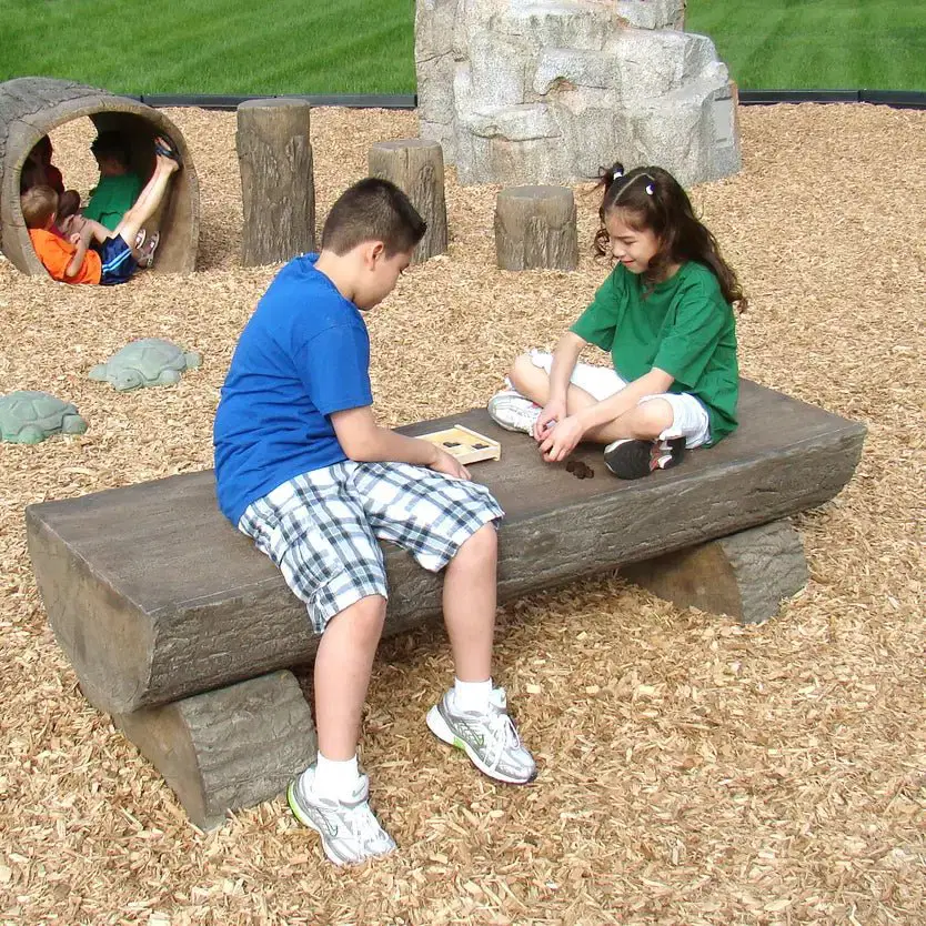 NatureROCKS 4’ or 6’ Natural Log Bench Nature Rocks