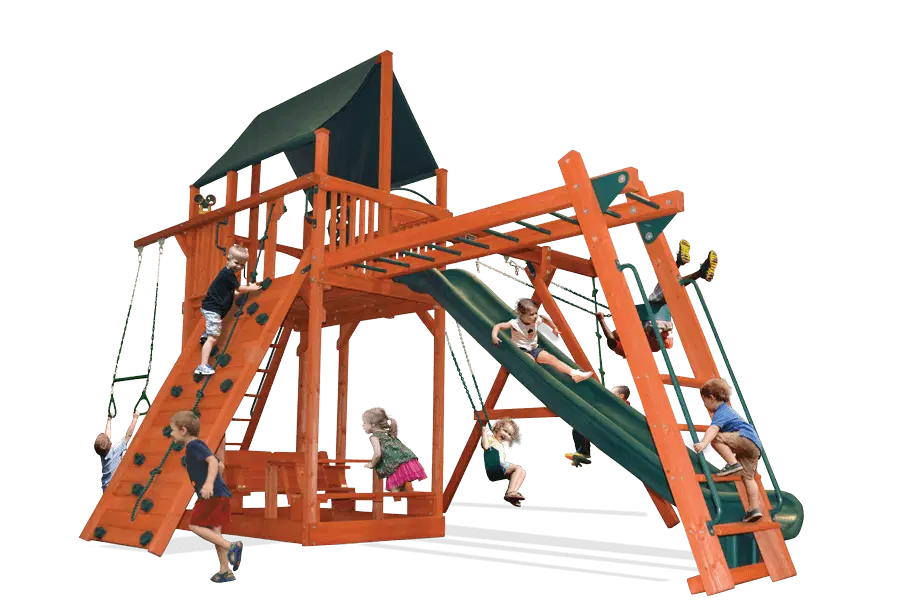 Extreme Fort Combo 3 w/ Premium Picnic Table - 33D
