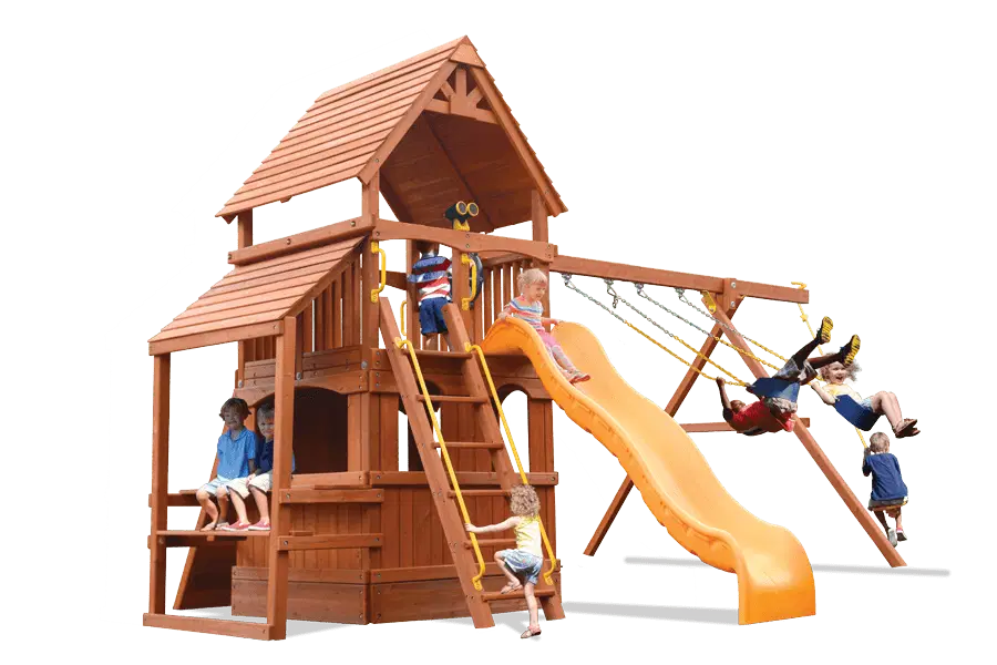 Deluxe Fort Hangout w/ Wood Roof - 21D