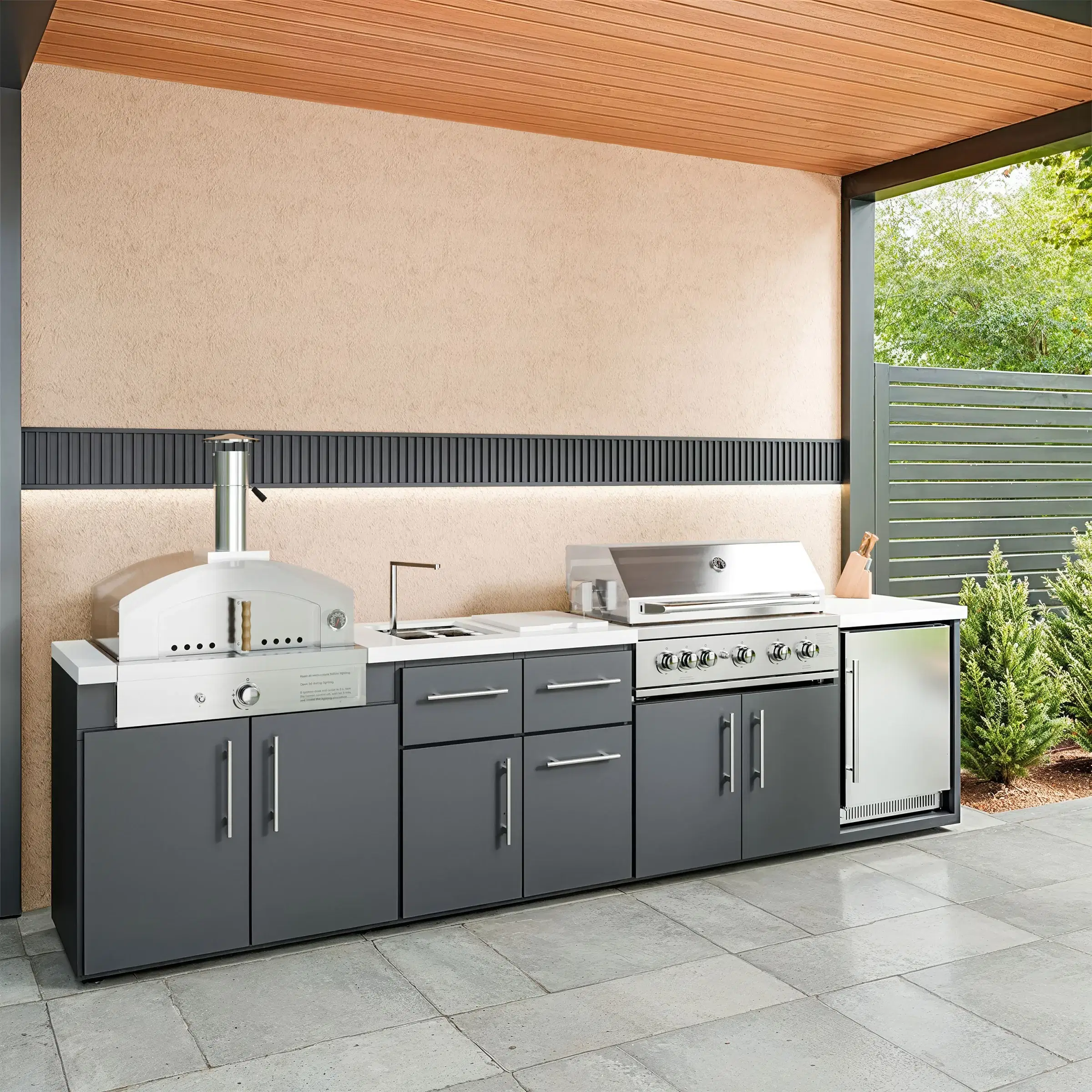 EMORY 12' OUTDOOR KITCHEN ISLAND