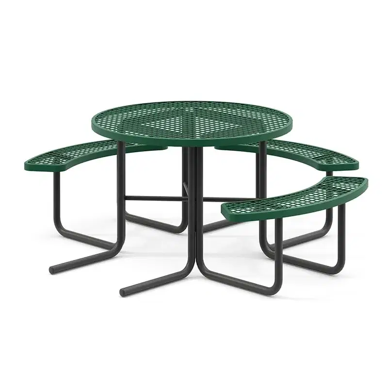 ADA 46″ Round Table 3 Seats- Diamond Pattern