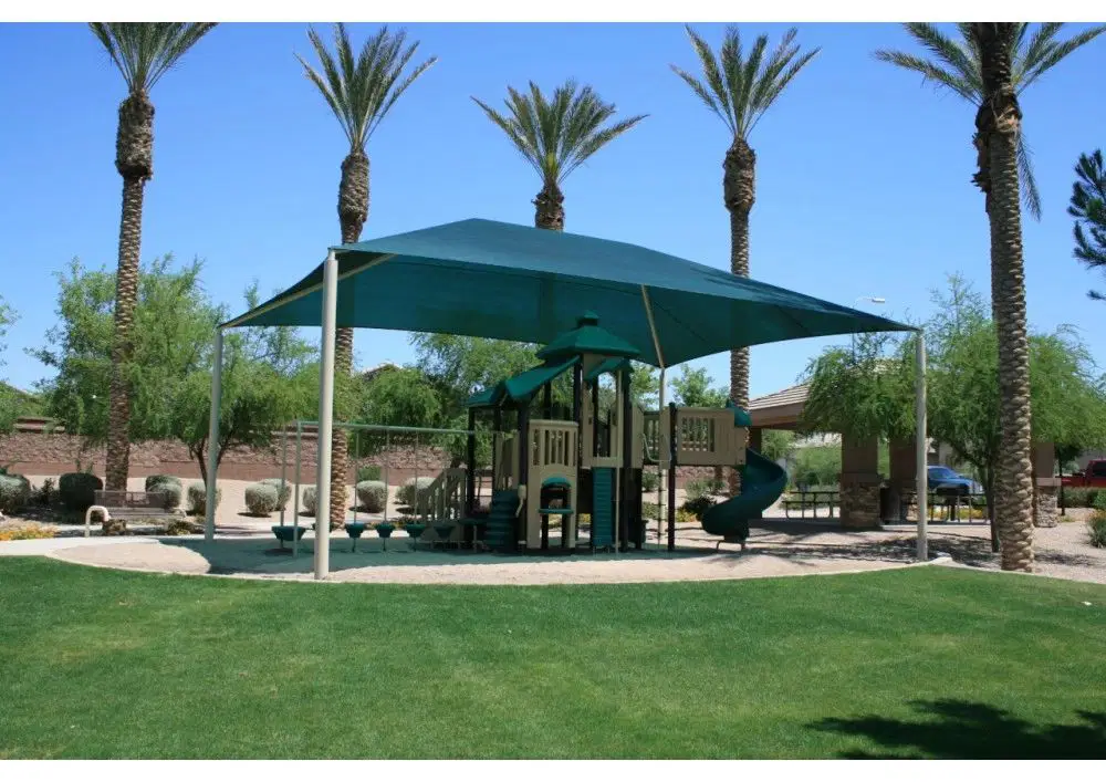 12 feet Entrance Height Square Fabric Shade