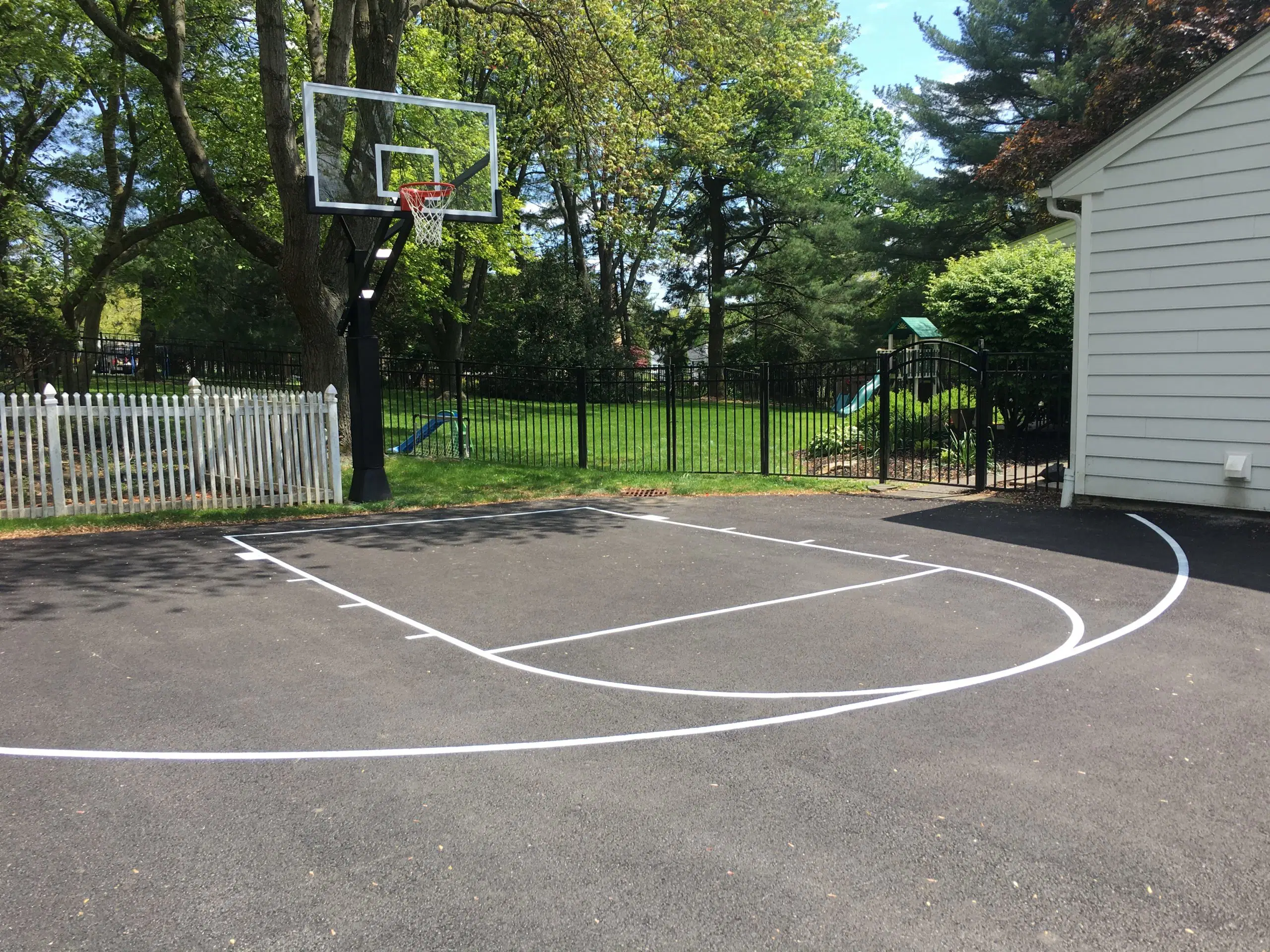 Court Striping Service (Half-Court and Full-Court options available)