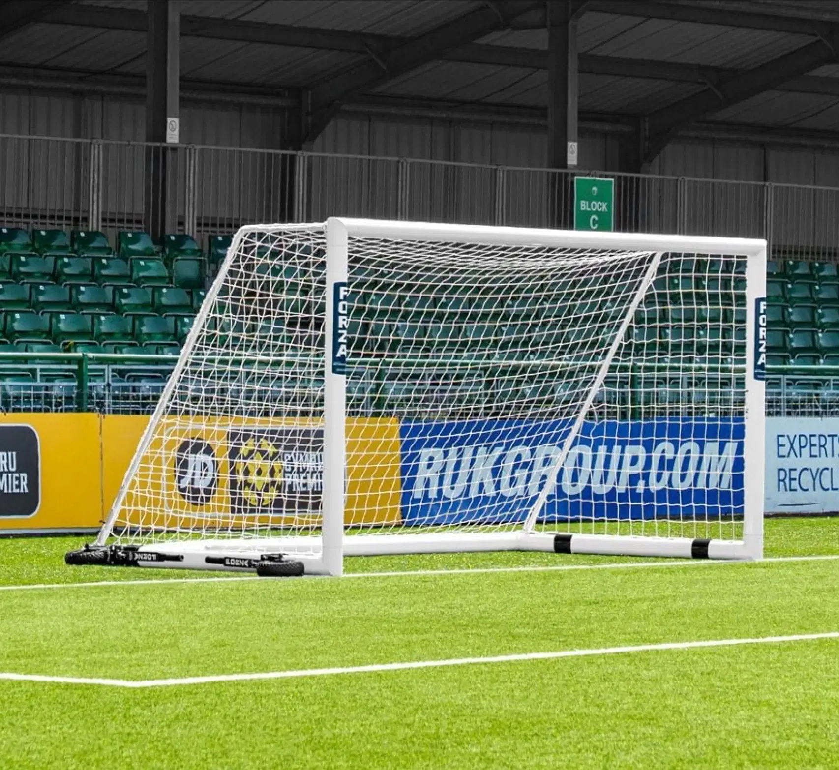 12 X 6 Aluminum Freestanding Soccer Goal