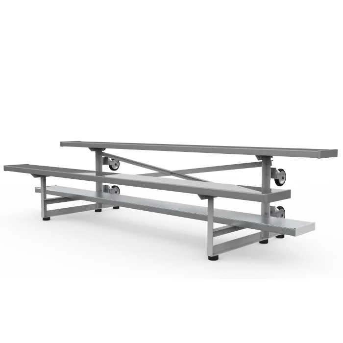 2 Row Tip And Roll Bleachers - Baseline Series