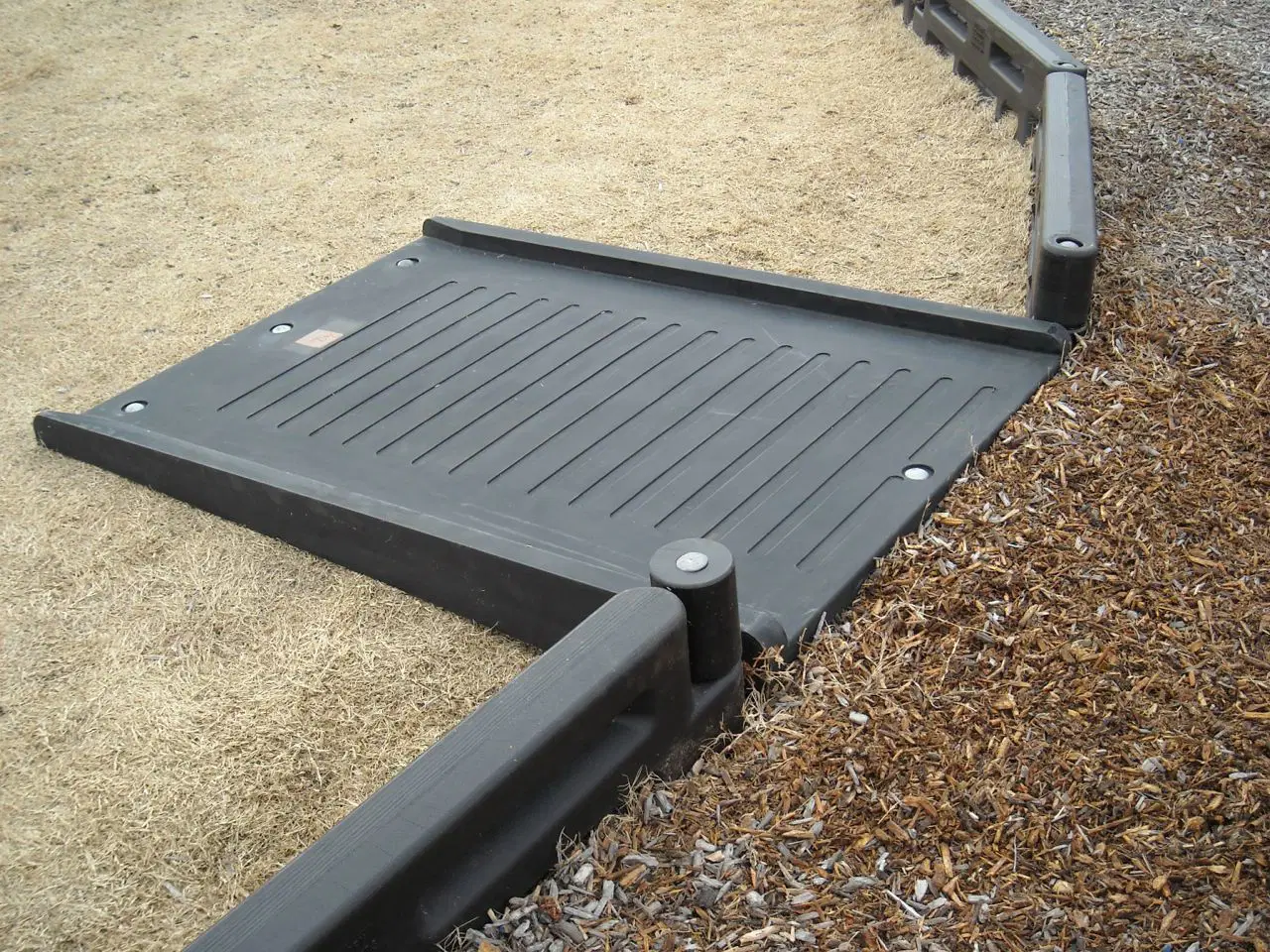 PGE Half Length Wheelchair Ramp for Border - 8" or 12" High