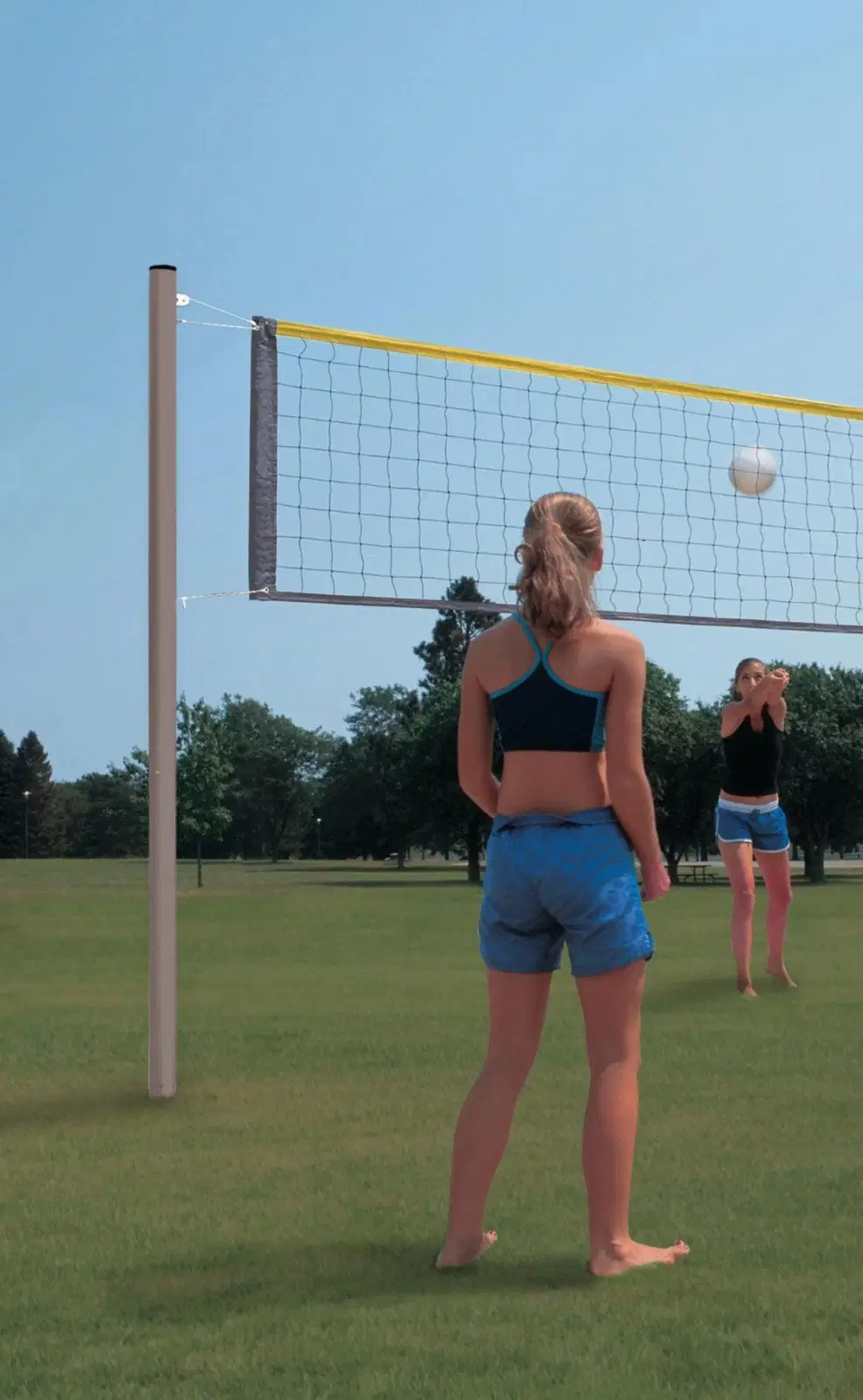 Aluminum Recreational Volleyball System