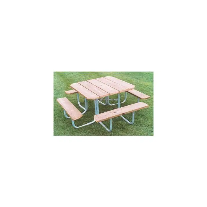 48 Square Wooden Picnic Table