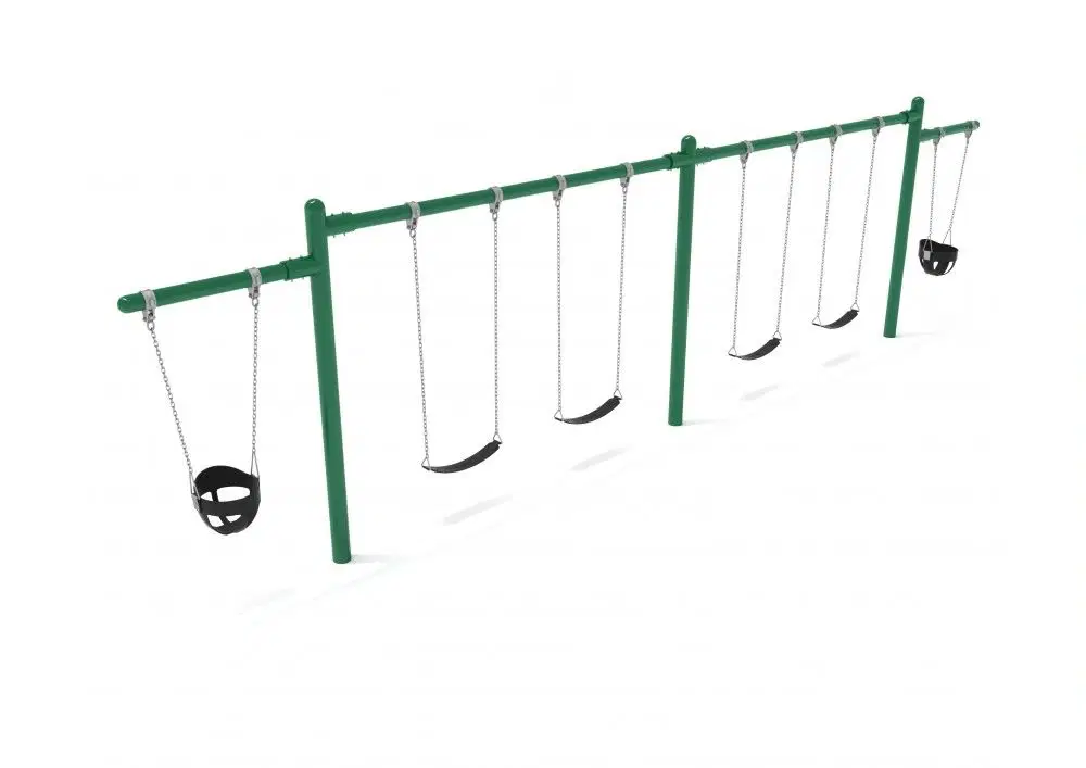 7/8 feet high Elite Cantilever Swing - 2 Bays 2 Cantilevers