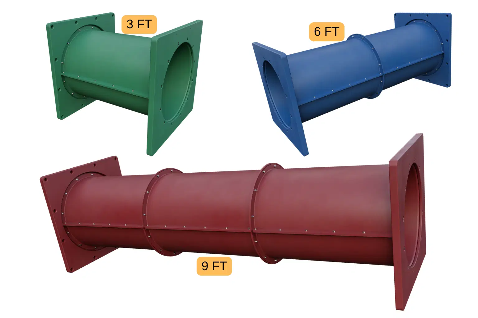 Tower Tunnel - 3’/ 6’/ 9’ Options