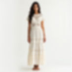 Vestido Crochê Longo