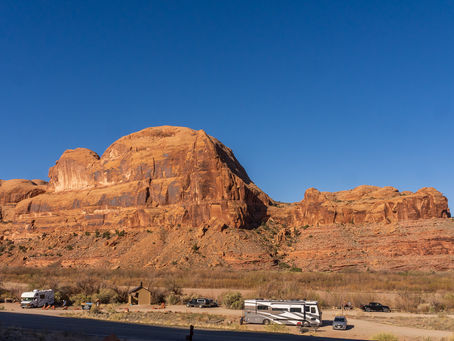 Moab, Utah Red Rock boondocking