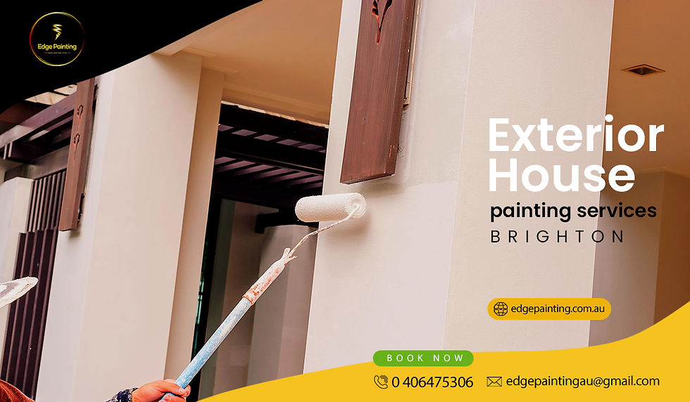 Exterior house painting services Brighton