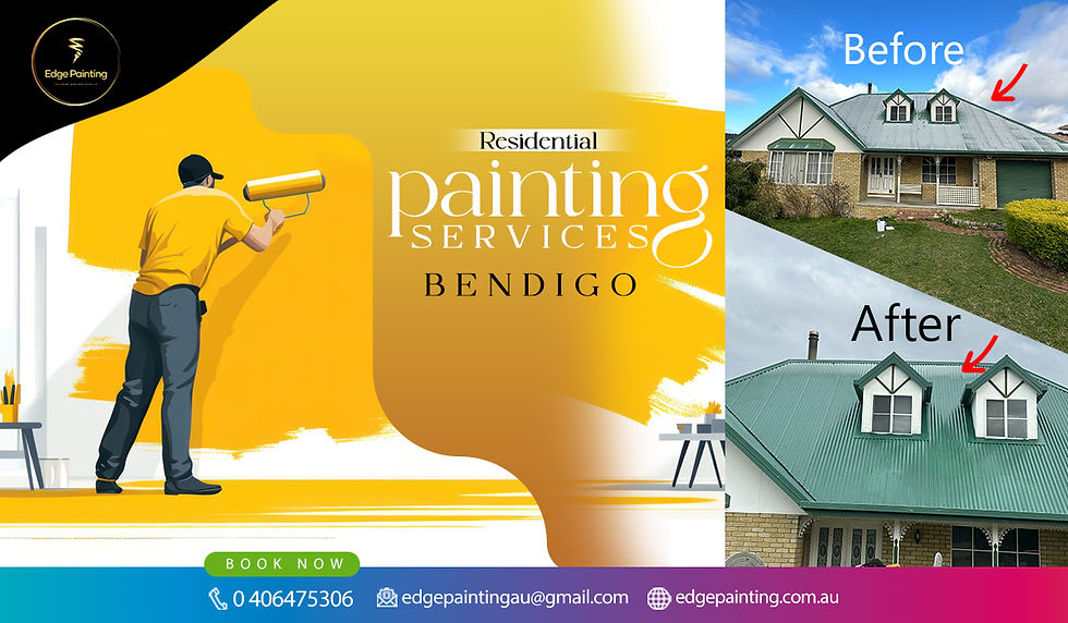 Residential painting services Bendigo