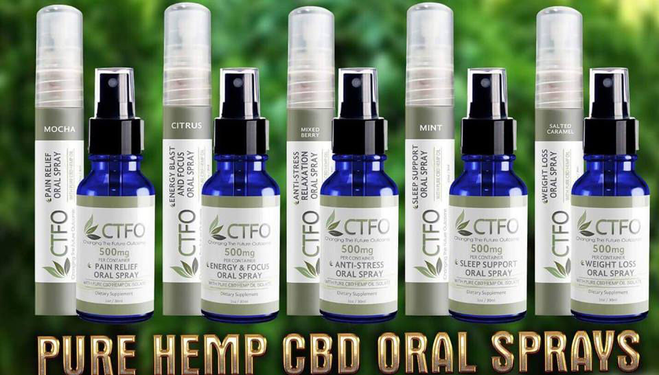 CTFO product sprays