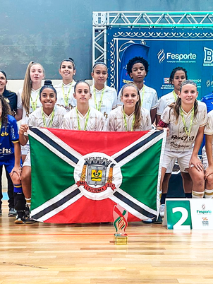 Meninas Carvoeiras são Vice-Campeãs dos Joguinhos Abertos