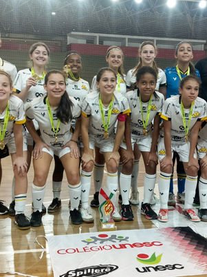 Futsal feminino é Campeão dos JESC 2023