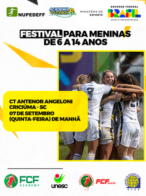 Copa SC Sub-17 Feminina terá ações especiais