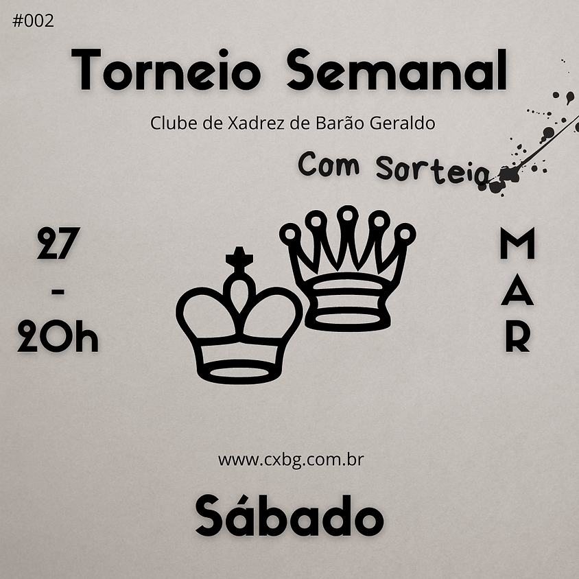 Torneio Semanal - Ed. 2