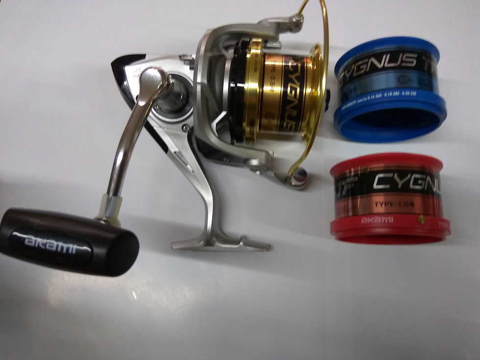 CARRETE AKAMI CYGNUS TF