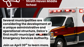 Delco Emergency Service Authority Meeting - April 30 @ 7 pm