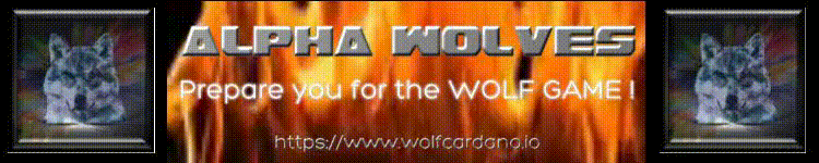 Alpha Wolf NFT Wolf Cardano CNFT Art