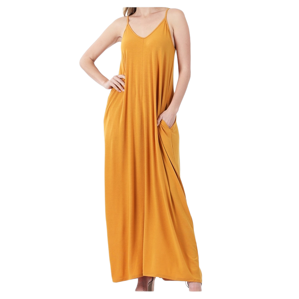 Thumbnail: Keeping It Simple Maxi Dress