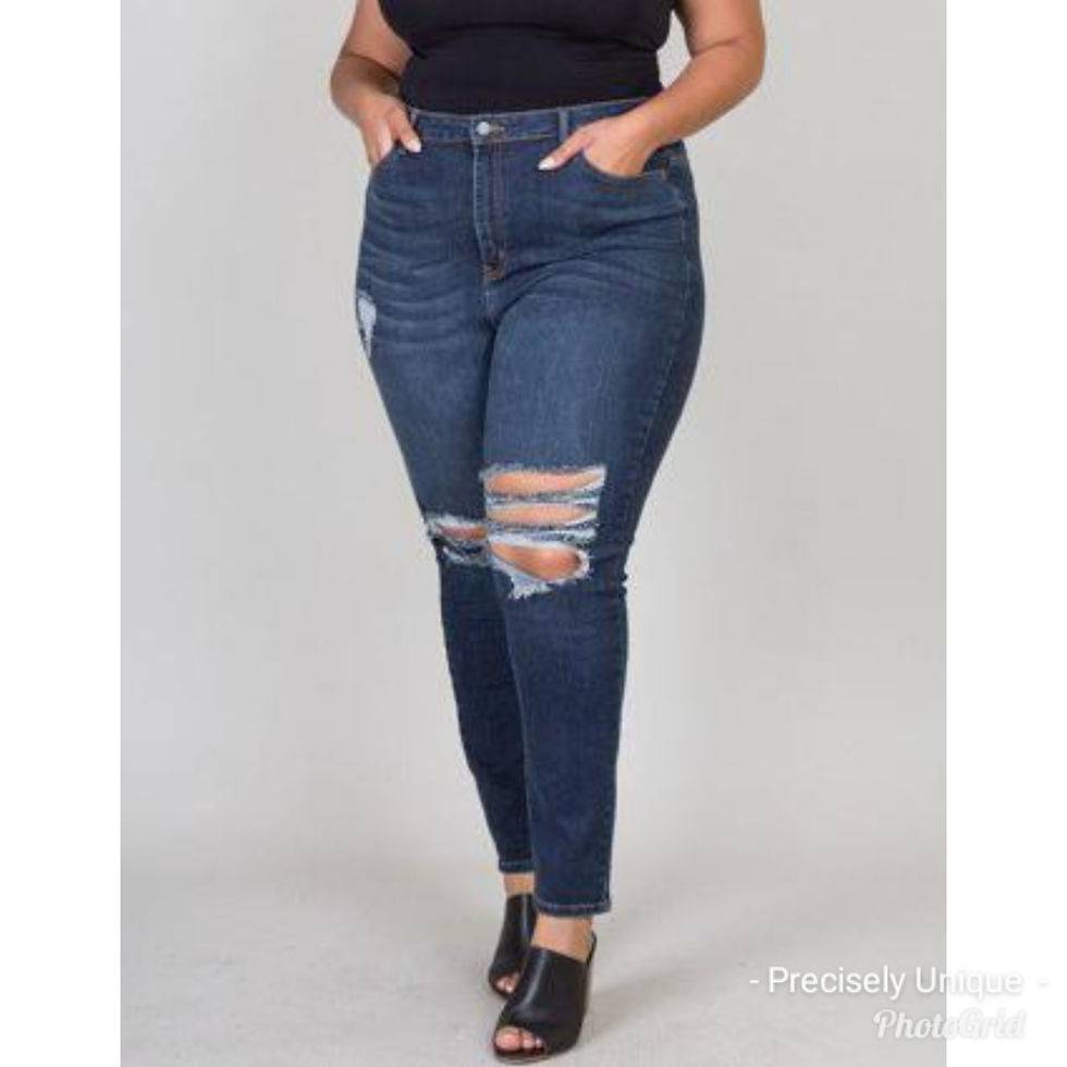 Leora Distressed Jeans