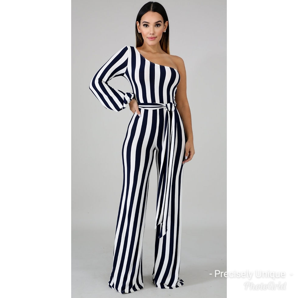 Joana Stripe Jumpsuit