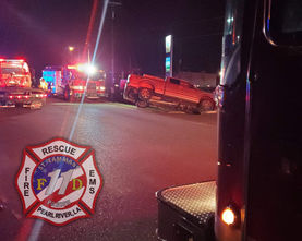 VEHICLE IN THE DITCH