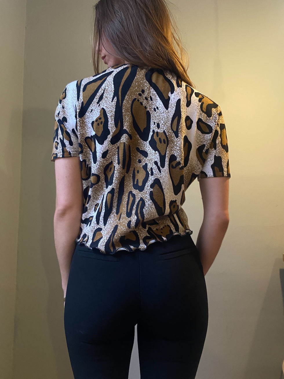 Thumbnail: Beaded Leopard Crop