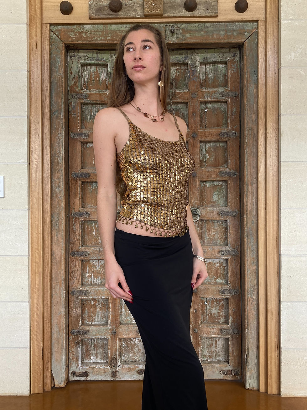 Thumbnail: Gold Sequin Tank