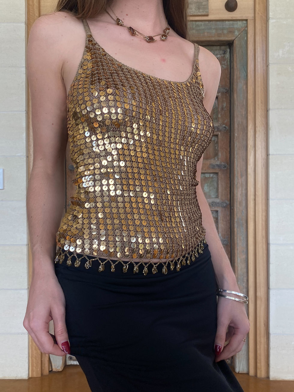 Thumbnail: Gold Sequin Tank