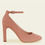Thumbnail: New Look Fashion Ankle Strap Block Heel Court Women Shoes- Light Brown