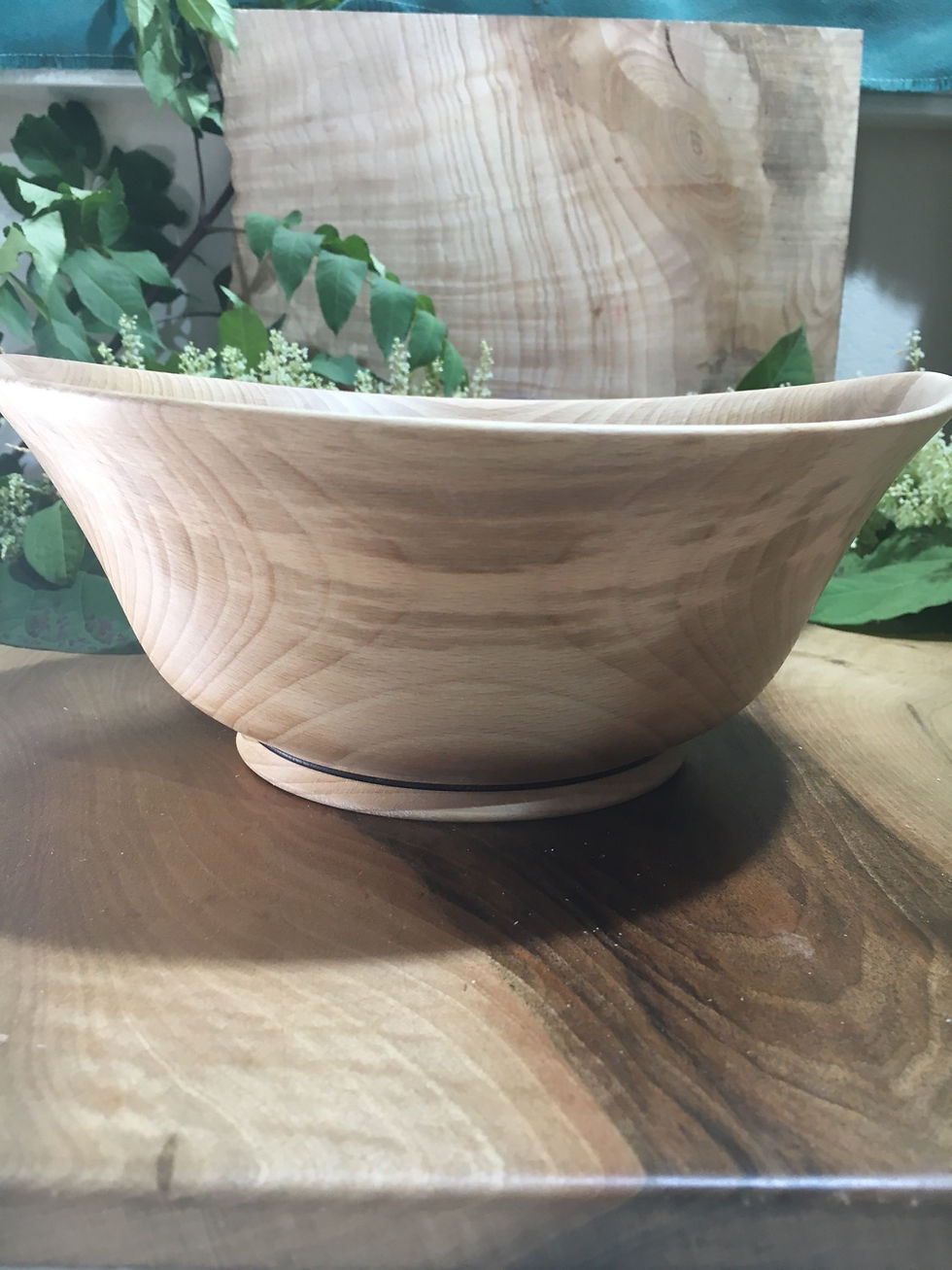 Miniature : Saladier en bois de hêtre Ø24cm H10cm 