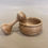 Miniature : Mortier pilon en bois de frêne H5 cm Ø10 cm