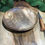 Miniature : Assiette en bois de noyer Ø24cm H3cm