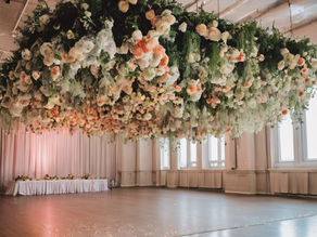 Jaw Dropping Grand Floral Installations For Weddings From a Florida Wedding Florist