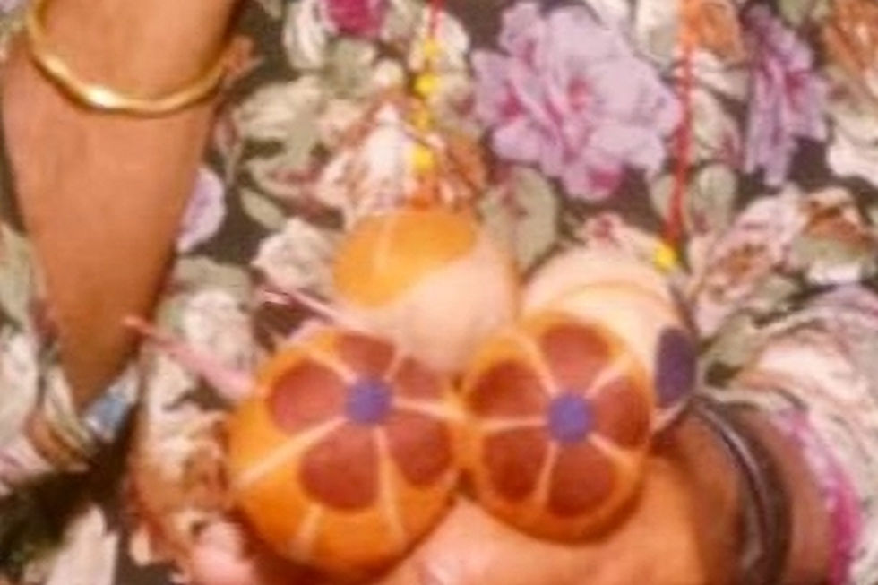 The colourfully wrapped Amam tea balls. Bibek's family farm is called Lalipma Speciality Tea. Read more about them here!