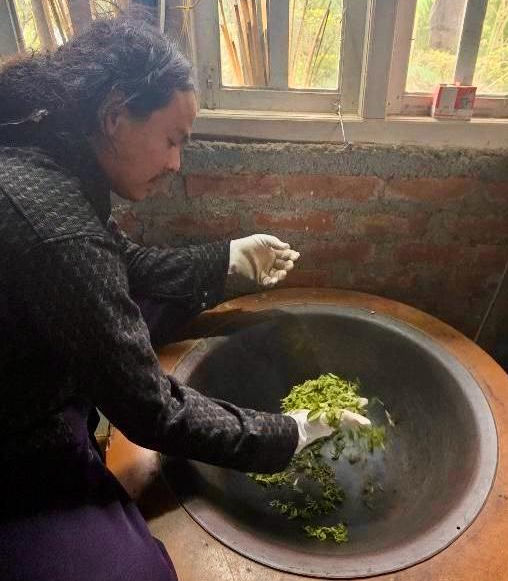 Bibek Rai woking tea.