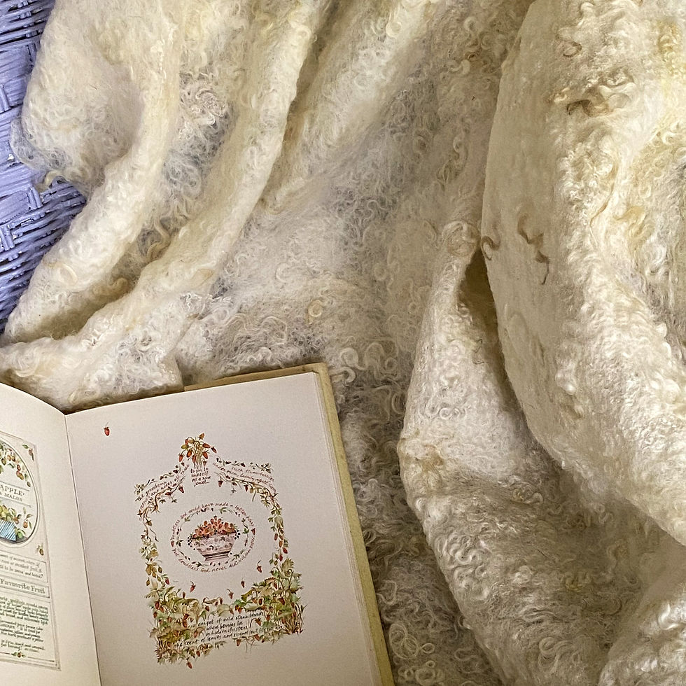 Thumbnail: Winter white throw