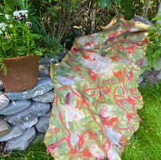 Orange_green nuno throw 1.JPG