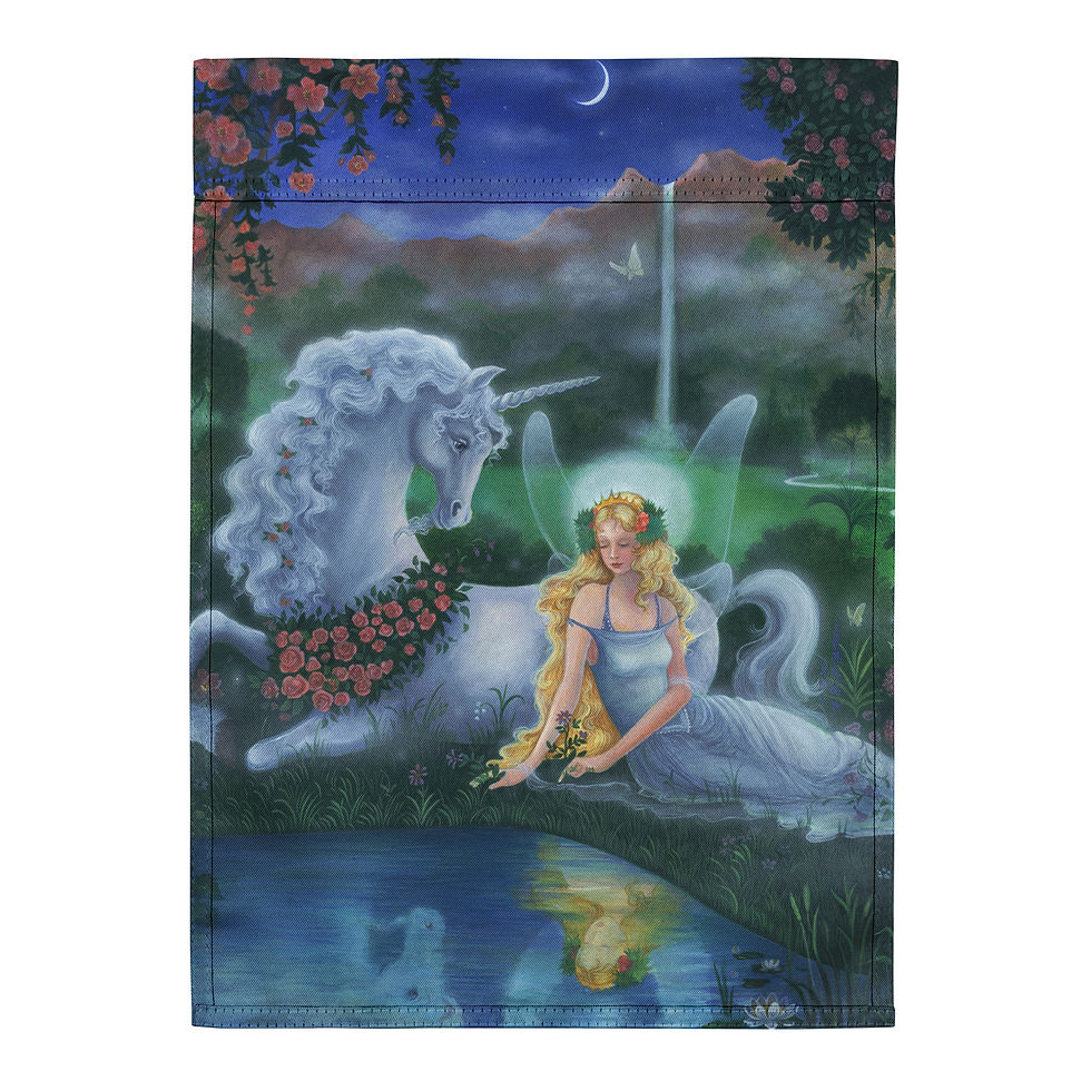 Thumbnail: Fairy Garden Flag 3 - Wings of Beauty
