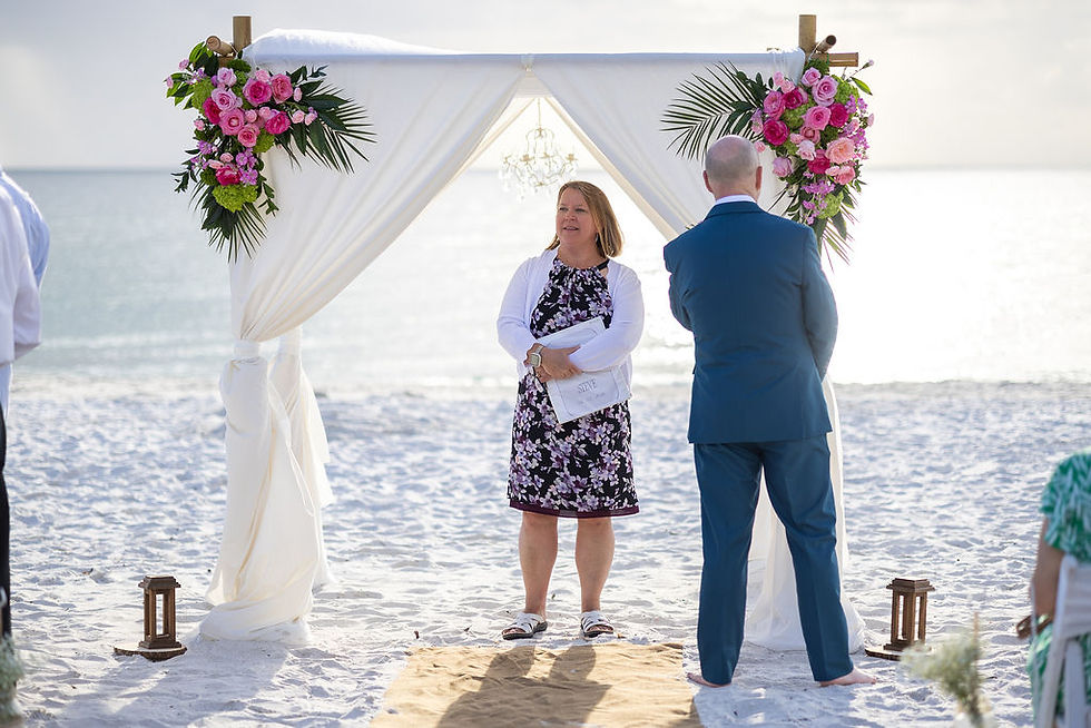 Steve and Trish, Miramar Beach Wedding Naples