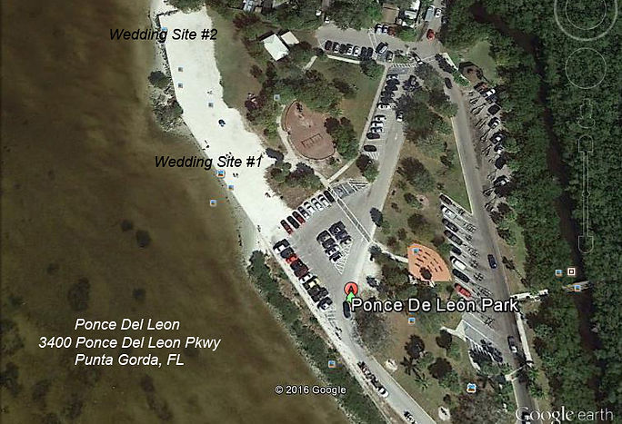 Alison Hager UP Beach wedding map